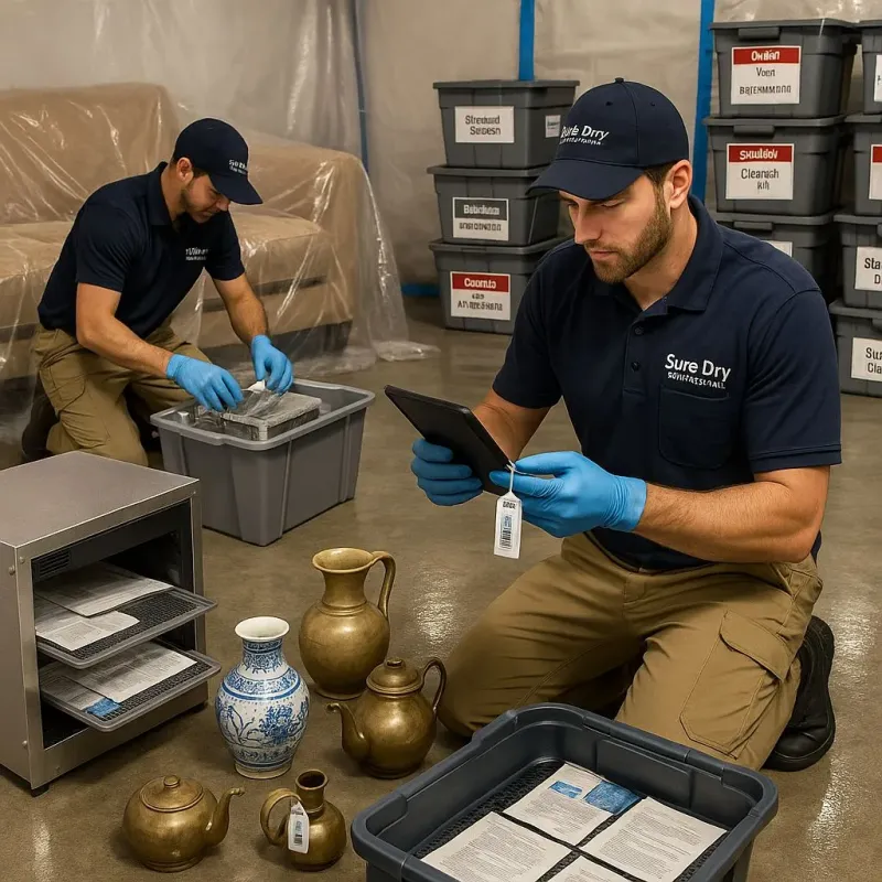 Content Protection and Restoration process in Hanover, MA