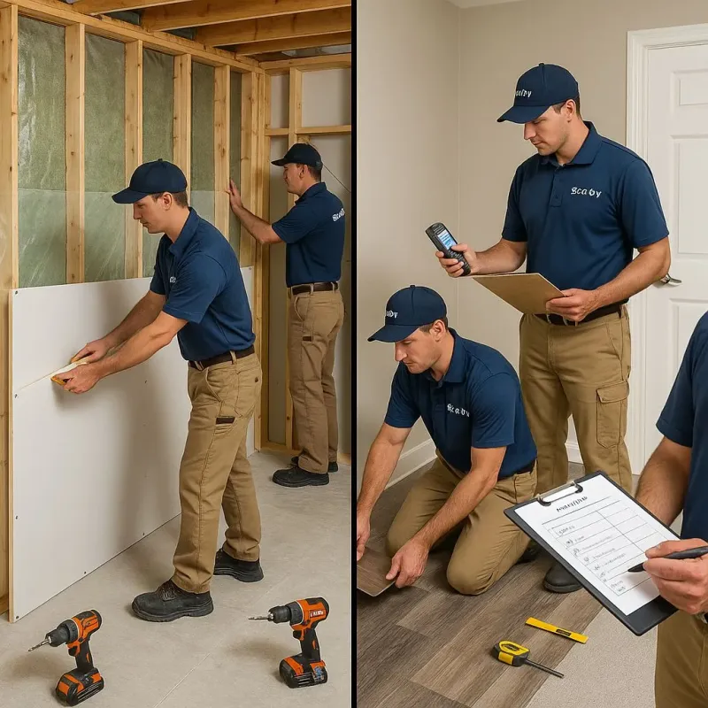 Repairs and Reconstruction process in Hanover, MA